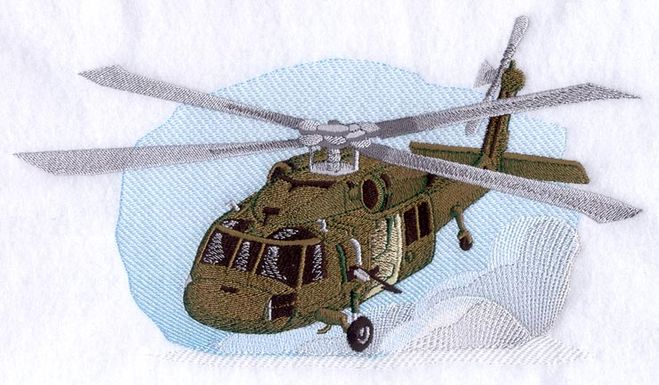 машинная вышивка бисером вертолета своими руками гладью