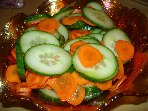 салат из огурцов и моркови на зиму