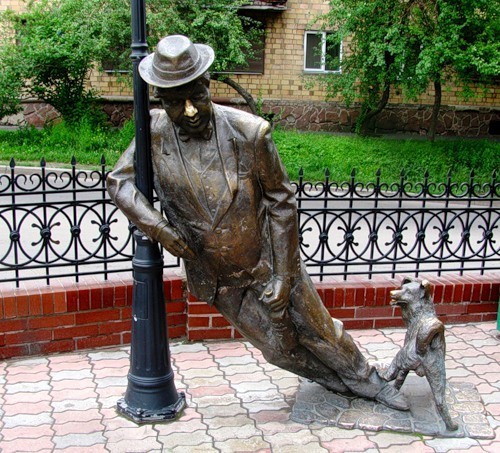 памятник пьянице в Красноярске