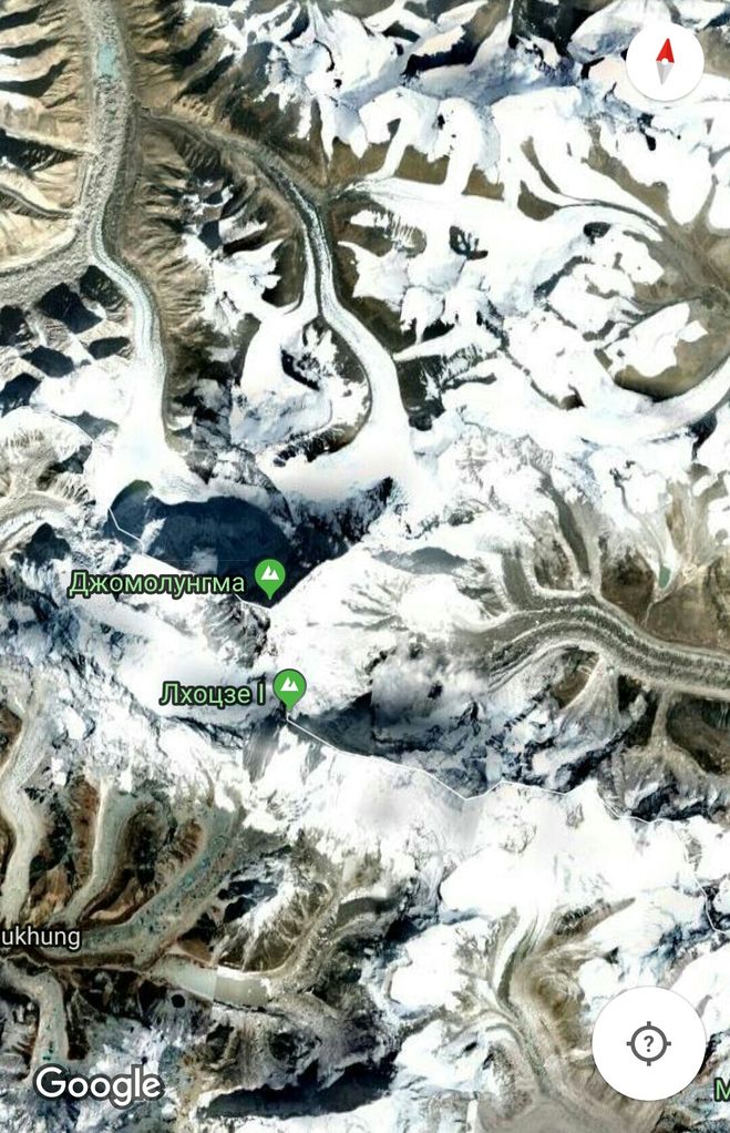 Ледники, вокруг Эвереста, Гималаи