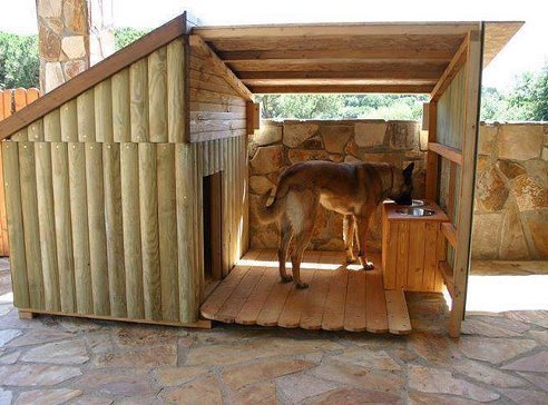 Какие бывают дизайны будок для собак? Как украсить будку для собак?