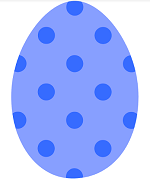 шаблон пасхального яйца