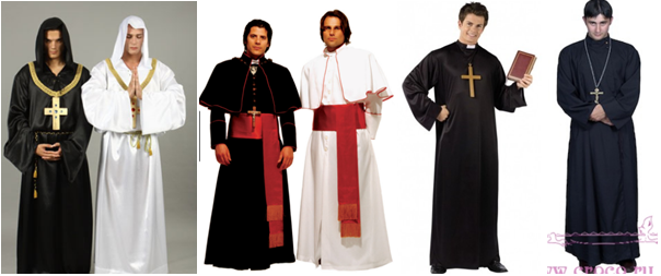 костюмы священников