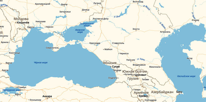 Азовское море и Северный Кавказ