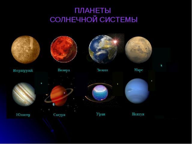 презентация "планеты солнечной системы"