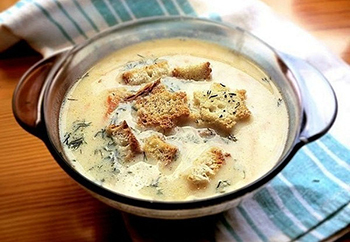 французский рецепт сырный суп с курицей