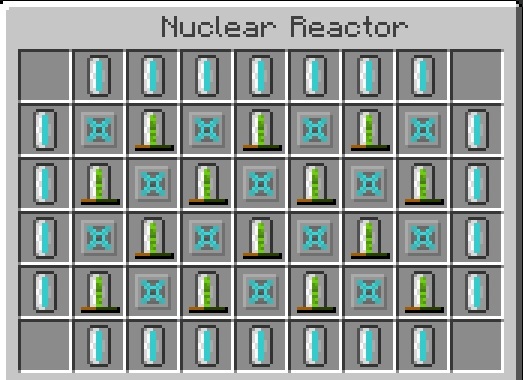 как сделать в майнкрафте ядерный реактор #9