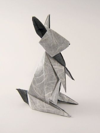 оригами кролик