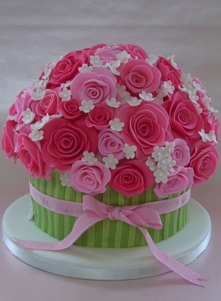 торт с цветами цветочный торт