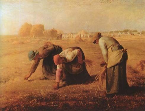 текст при наведении - Жан Франсуа Милле (1814-1875) Сборщицы колосьев