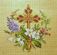 православный крест вышивка своими руками